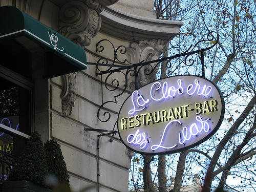 LA CLOSERIE DES LILAS