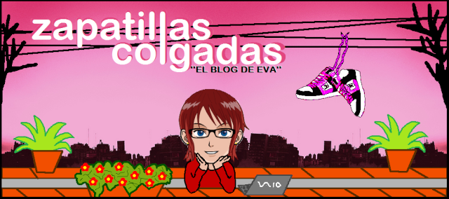 ZAPATILLAS COLGADAS 'El Blog de Eva'