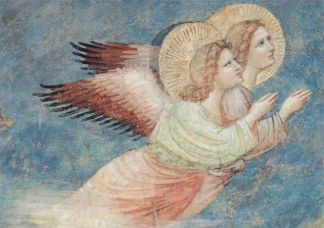 les anges chantent : 